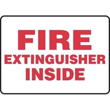 Accuform FIRE Safety Sign 10 in x 14 in ALUMINUM MFXG526VA